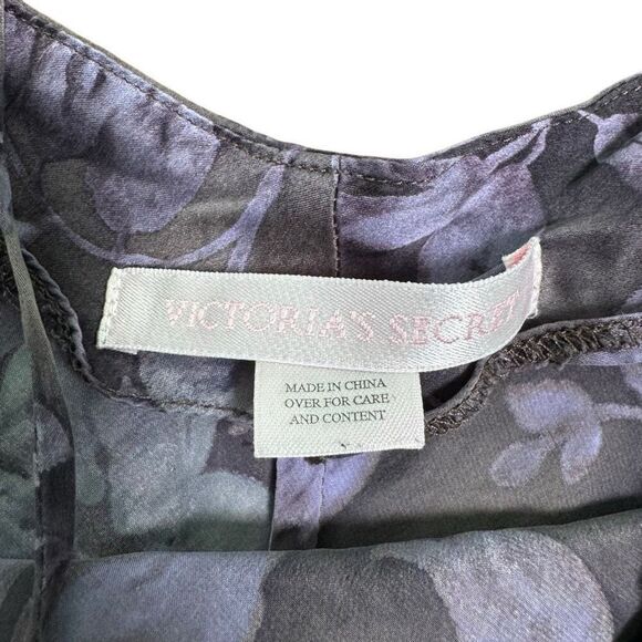 Victoria’s Secret Vintage Silk Slip Floral Women’s Size Medium - Picture 8 of 11